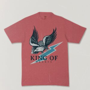 Peach Bolt Eagle T-Shirt