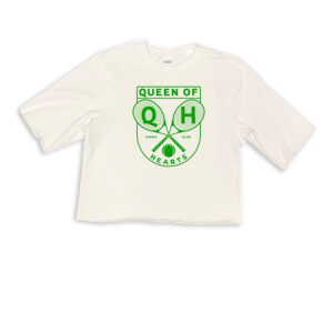 Queen Of Hearts Tennis Crop Top
